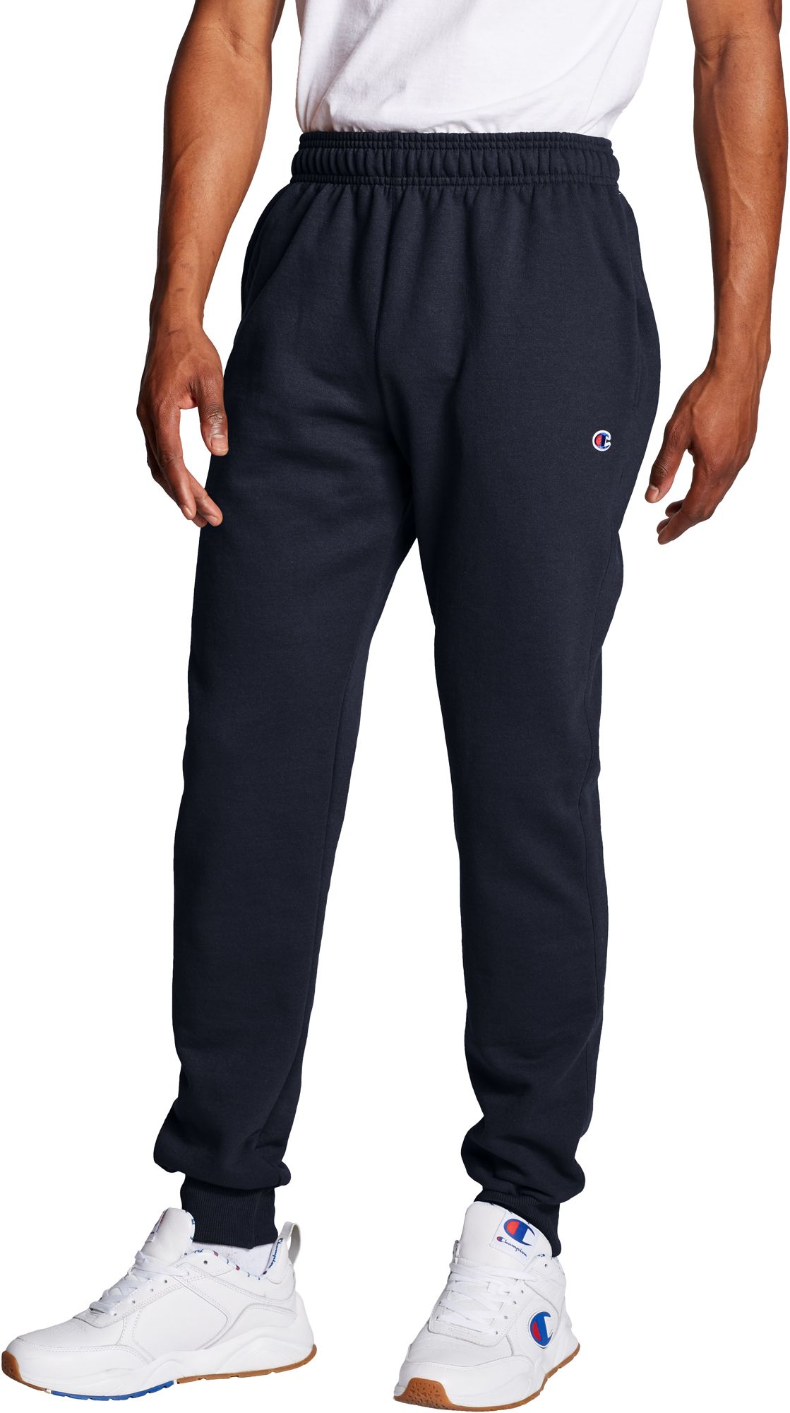 champion men's powerblend retro fleece jogger