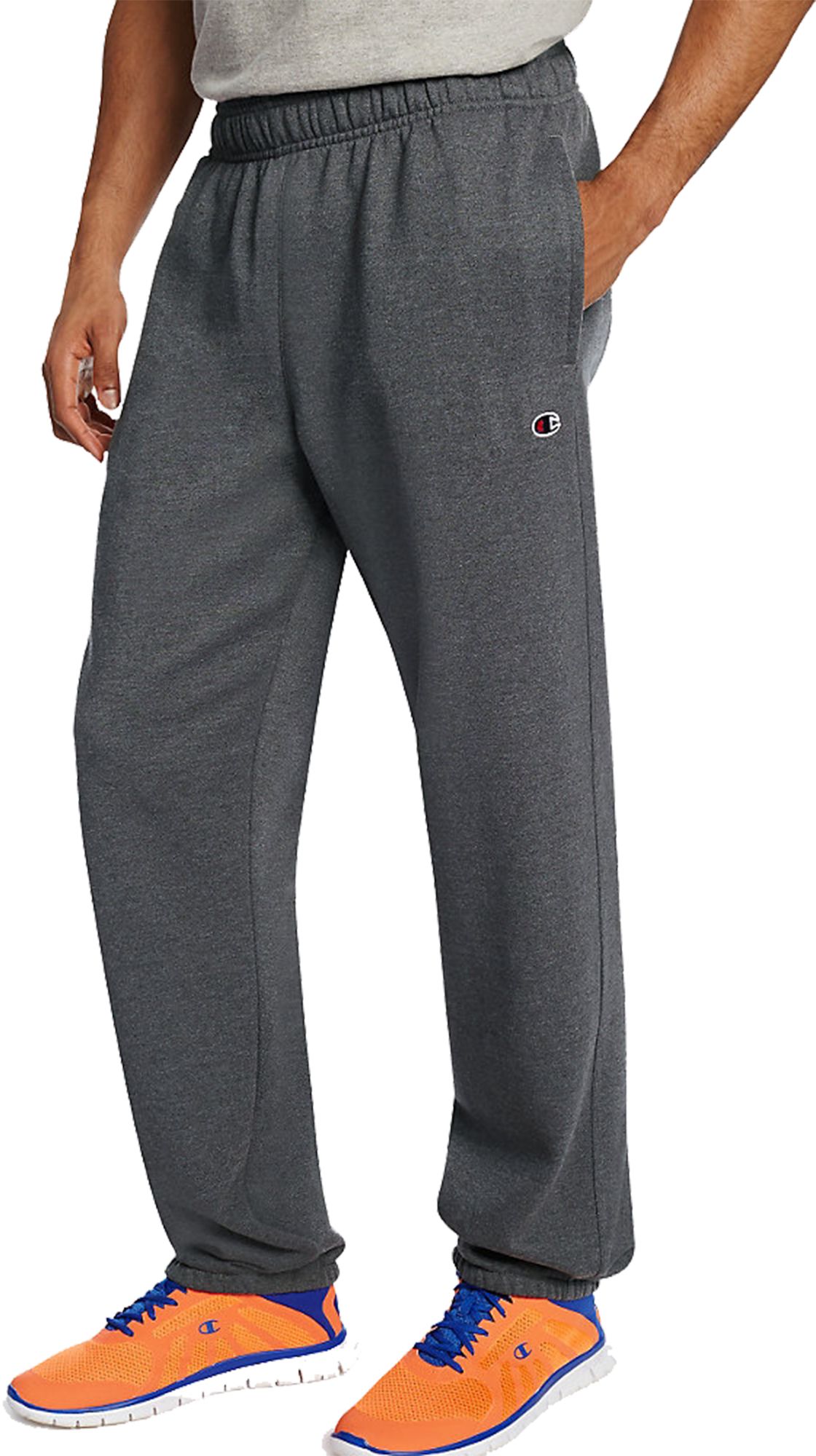 men's closed bottom sweatpants