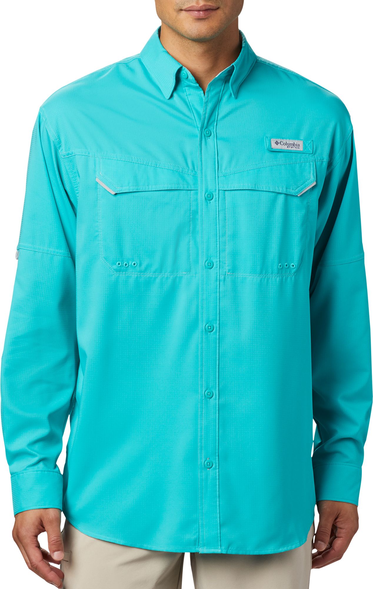 columbia men's long sleeve shirts & tops