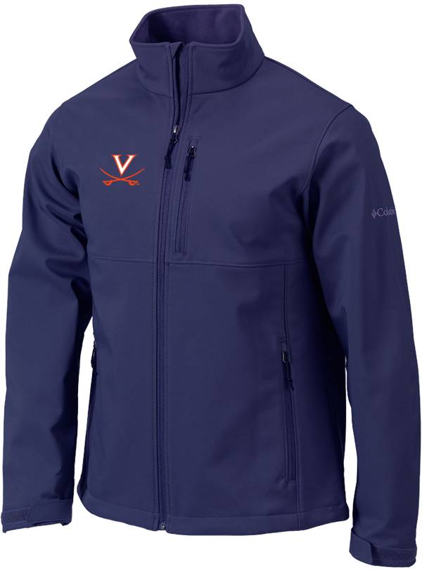 Columbia Men's Virginia Cavaliers Blue Ascender Soft Shell Jacket