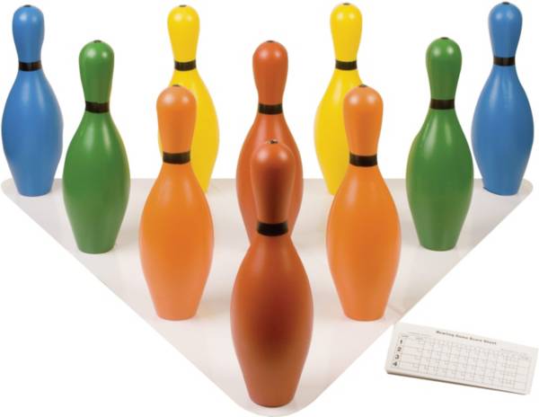 Champion Sports Multi-Color Plastic Bowling Pin Set product image