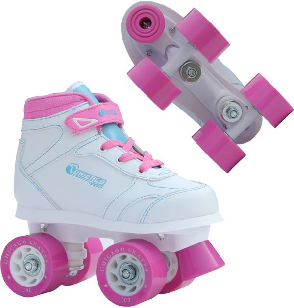 Chicago Girls' Sidewalk Roller Skates