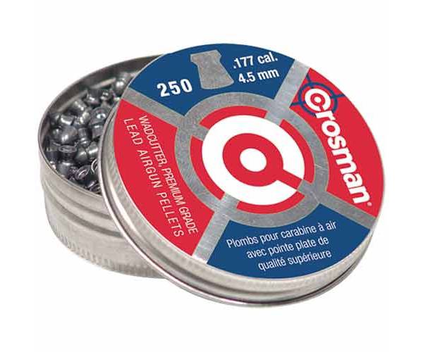 Crosman Wadcutter .177 Caliber Pellets - 250 Count
