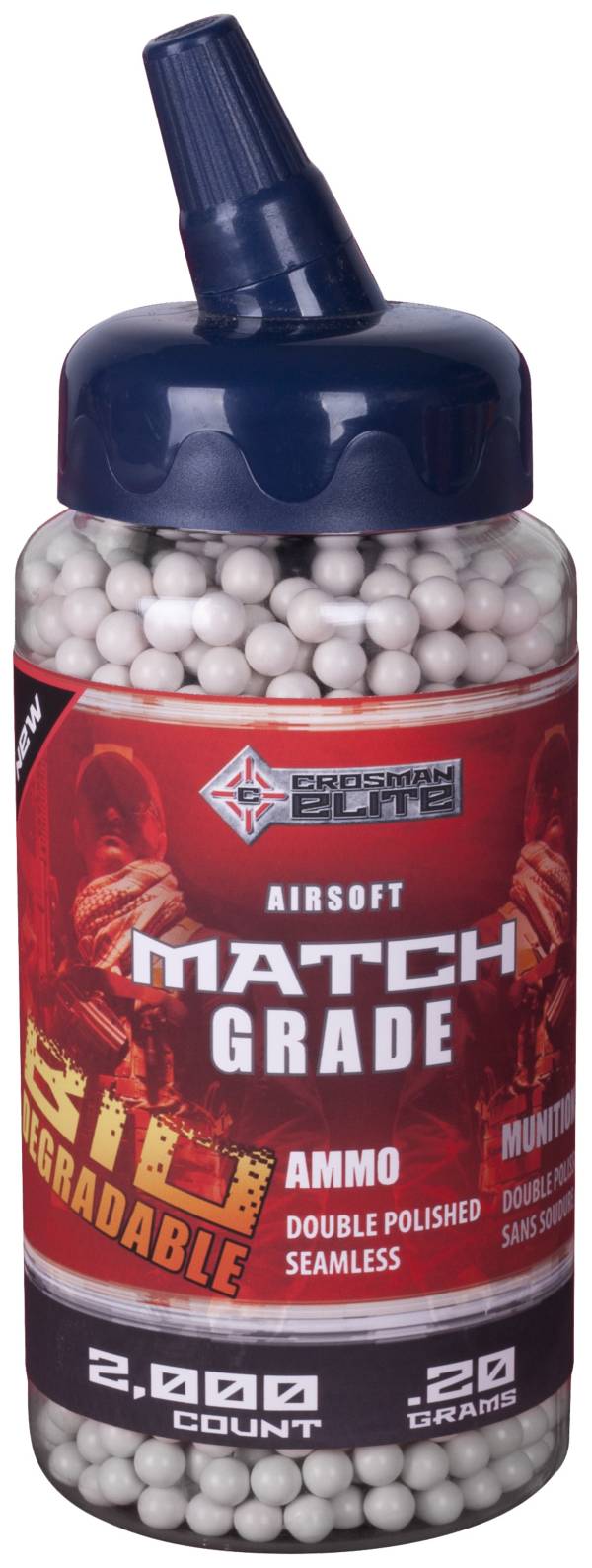 Crosman .20G Airsoft BBs - 2000 Count