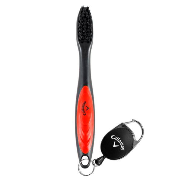 Callaway Golf Club/Shoe Multi-Purpose Brush, with Retractable Cord