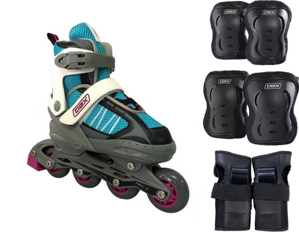 DBX Girls' Equinox Adjustable Inline Skate Package