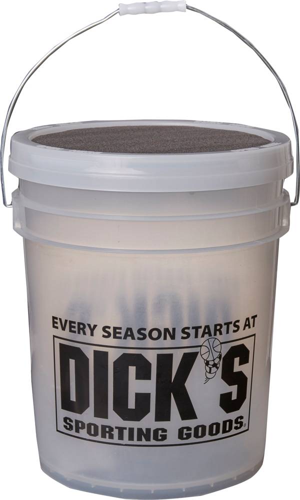 DICK'S Sporting Goods Bucket of 12'' Softballs - Dozen