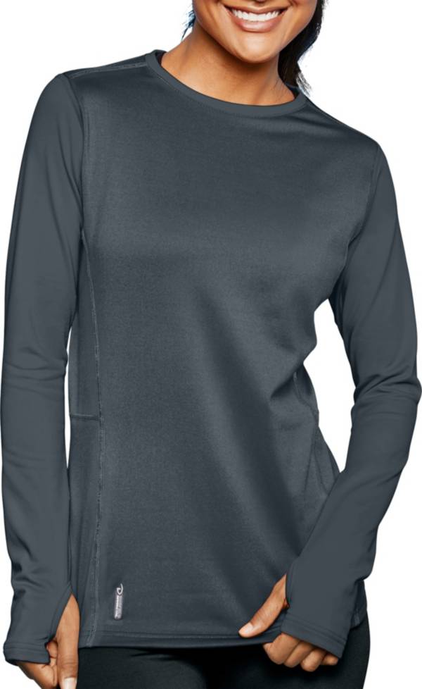 Duofold Women's Brushed Back Crew Long Sleeve Shirt