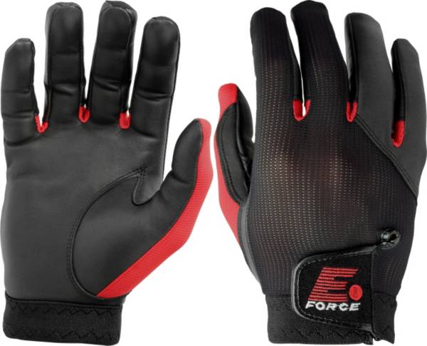 E-Force Weapon Racquetball Glove Black/Red 
