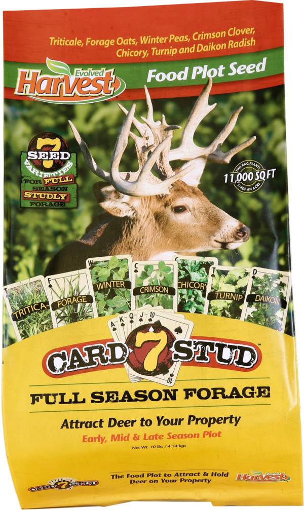 Evolved Harvest 7 Card Stud Food Plot Seed