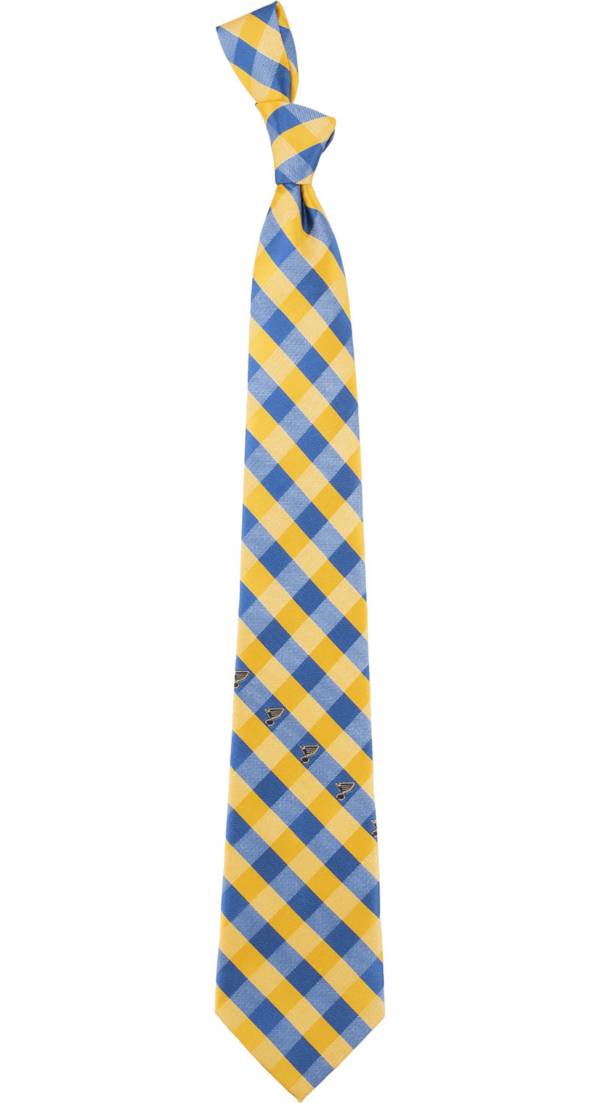 Eagles Wings St. Louis Blues Check Necktie