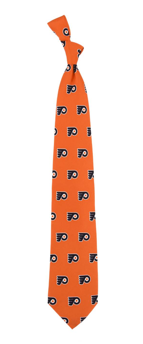 Eagles Wings Philadelphia Flyers Logo Print Necktie