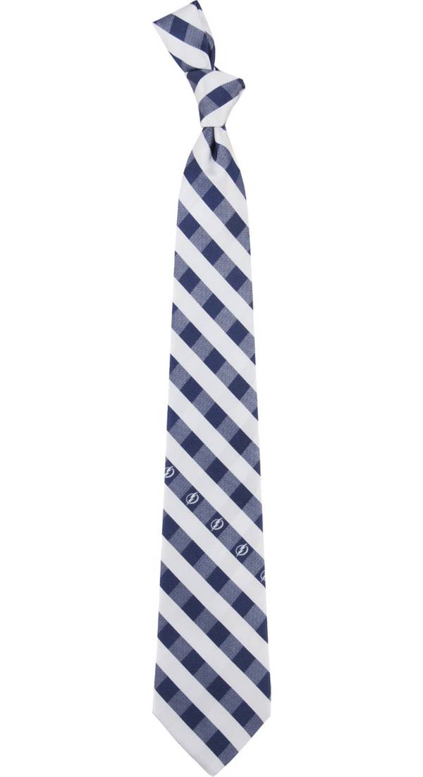 Eagles Wings Tampa Bay Lightning Check Necktie