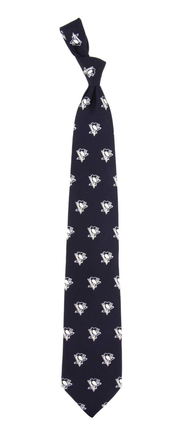 Eagles Wings Pittsburgh Penguins Logo Print Necktie product image