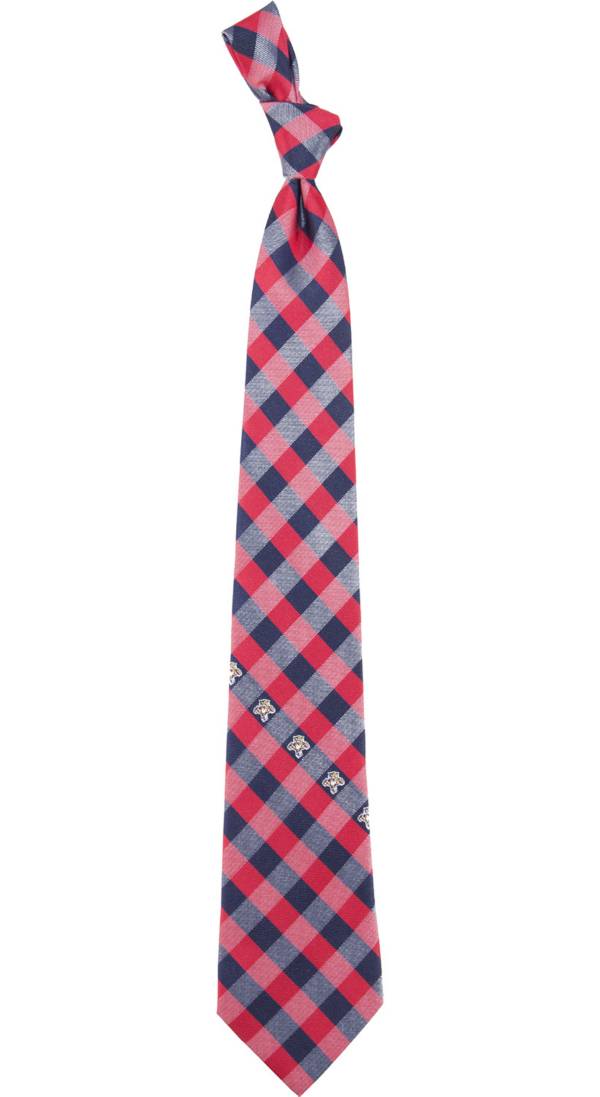 Eagles Wings Florida Panthers Check Necktie