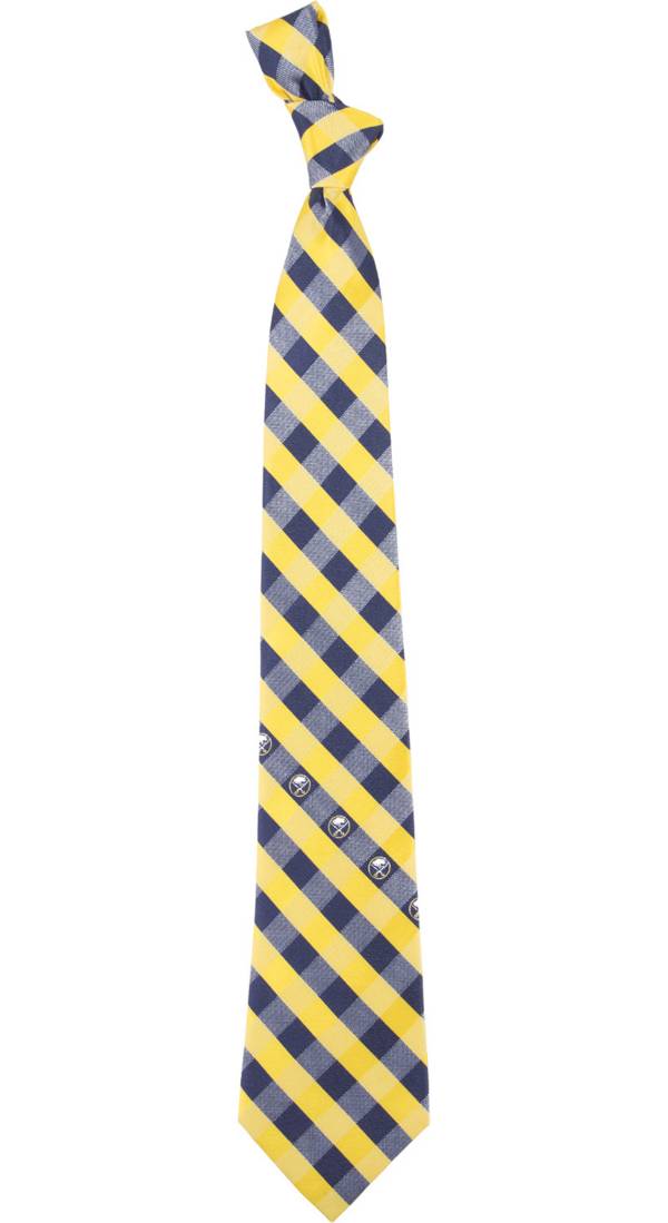 Eagles Wings Buffalo Sabres Check Necktie