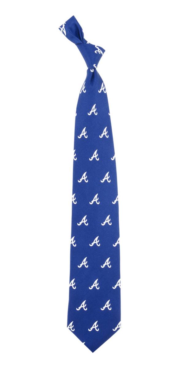 Eagles Wings Atlanta Braves Print Silk Necktie product image