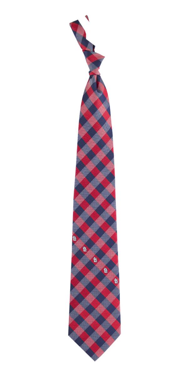 Eagles Wings St. Louis Cardinals Checkered Necktie