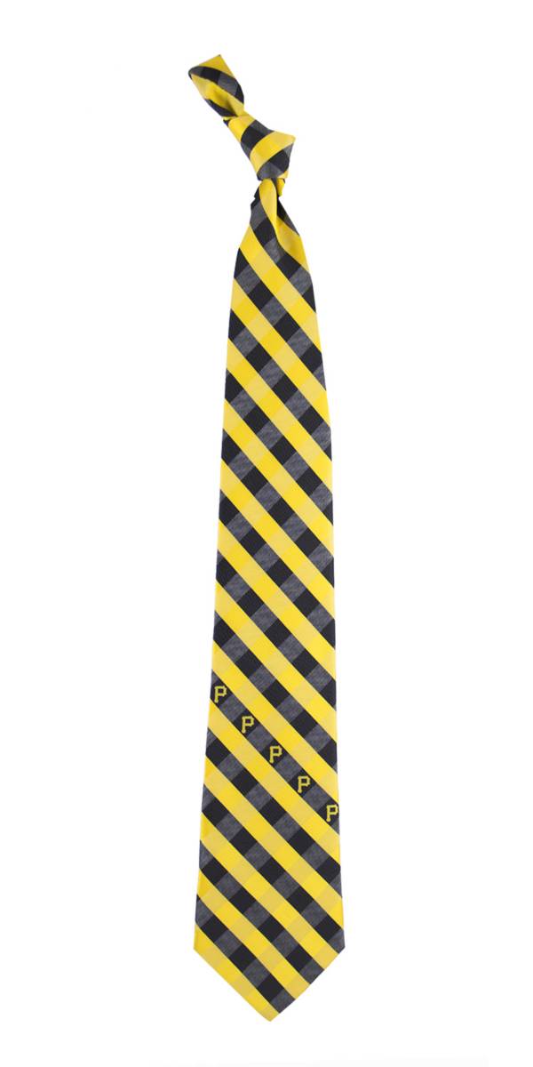 Eagles Wings Pittsburgh Pirates Checkered Necktie product image
