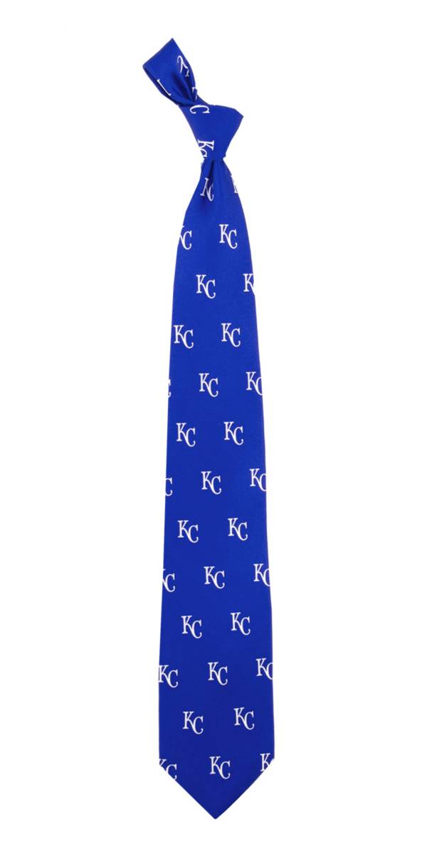 Eagles Wings Kansas City Royals Print Silk Necktie