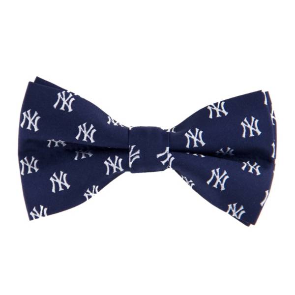 Eagles Wings New York Yankees Repeating Logos Bow Tie