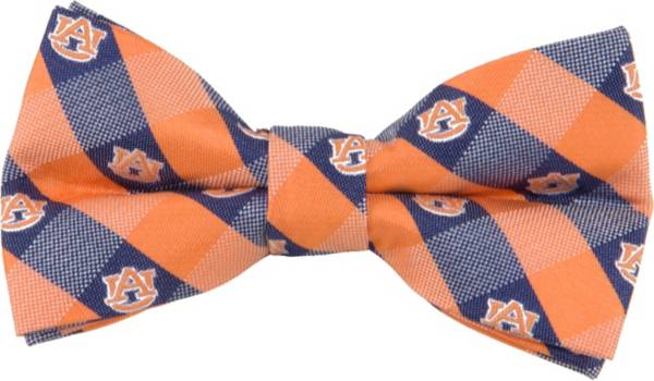 Eagles Wings Auburn Tigers Checkered Bow Tie