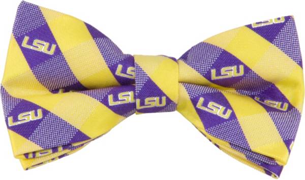 Eagles Wings LSU Tigers Checkered Bow Tie product image