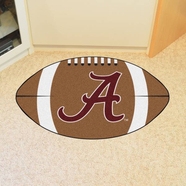 FANMATS Alabama Crimson Tide Football Mat