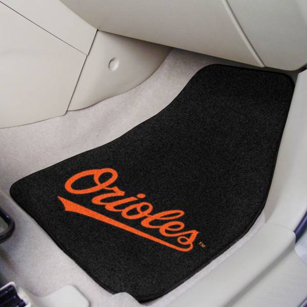Baltimore Orioles Carpet Car Mats product image