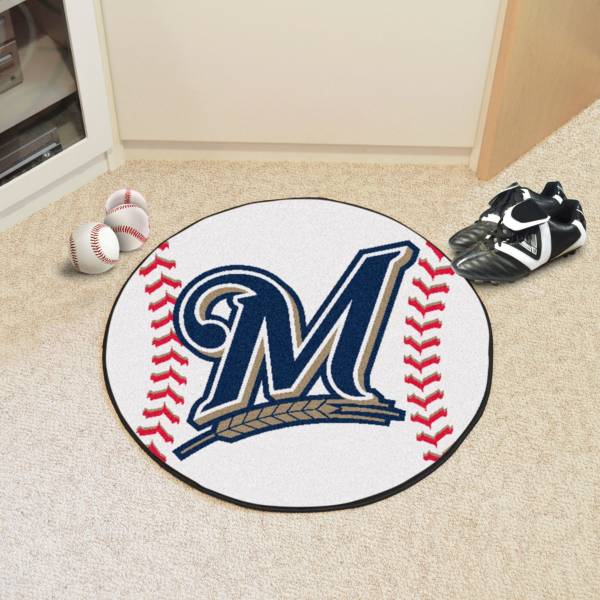 FANMATS Milwaukee Brewers Baseball Mat product image