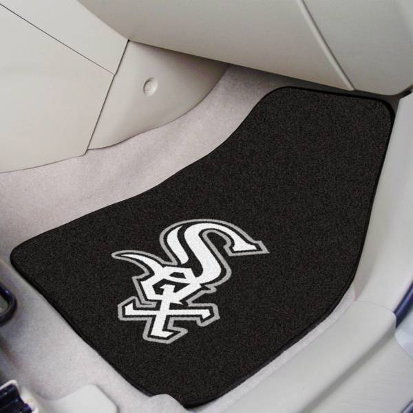 FANMATS Chicago White Sox Printed Car Mats 2-Pack