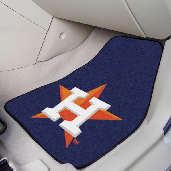 FANMATS Houston Astros Printed Car Mats 2-Pack