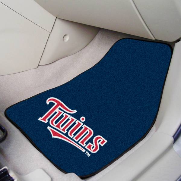 FANMATS Minnesota Twins Printed Car Mats 2-Pack