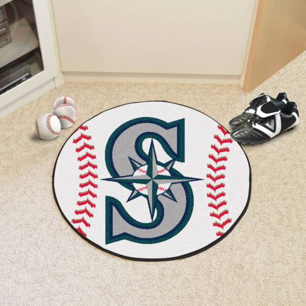 FANMATS Seattle Mariners Baseball Mat
