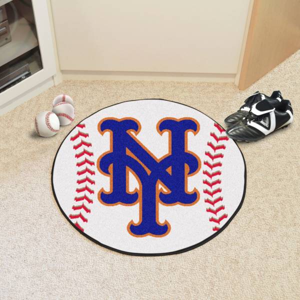 New York Mets Baseball Mat