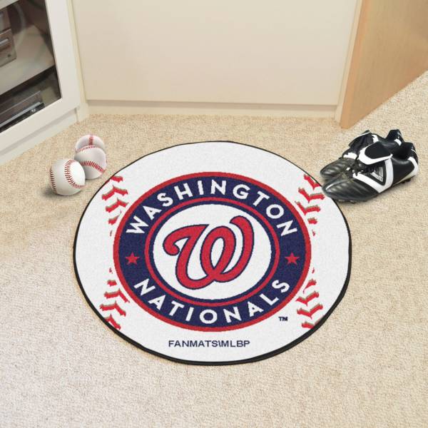 Washington Nationals Baseball Mat