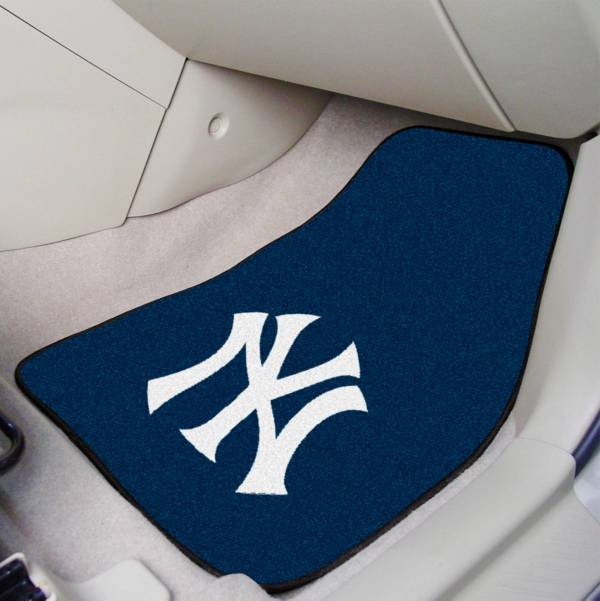 FANMATS New York Yankees Printed Car Mats 2-Pack