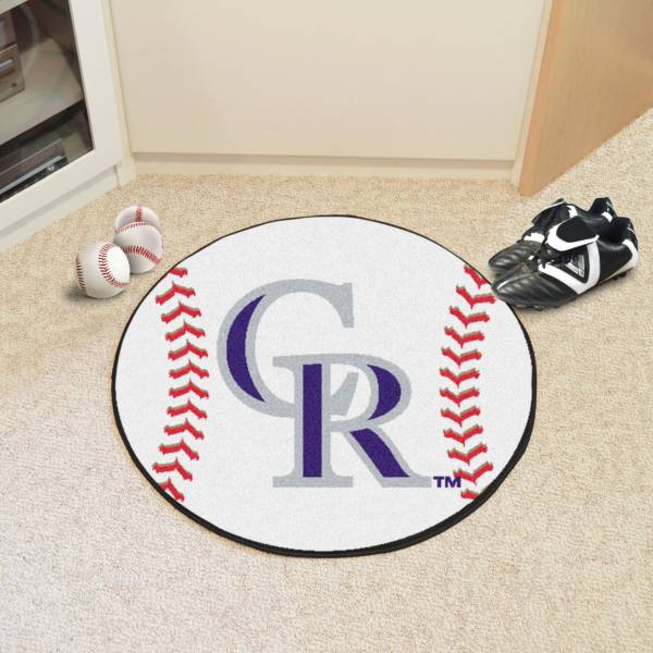 FANMATS Colorado Rockies Baseball Mat