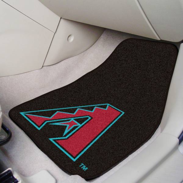 FANMATS Arizona Diamondbacks Printed Car Mats 2-Pack