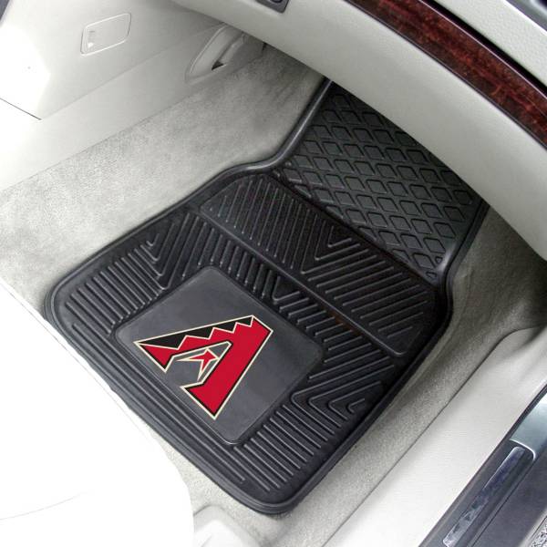 Arizona Diamondbacks Heavy Duty Vinyl Car Mats 2-Pack