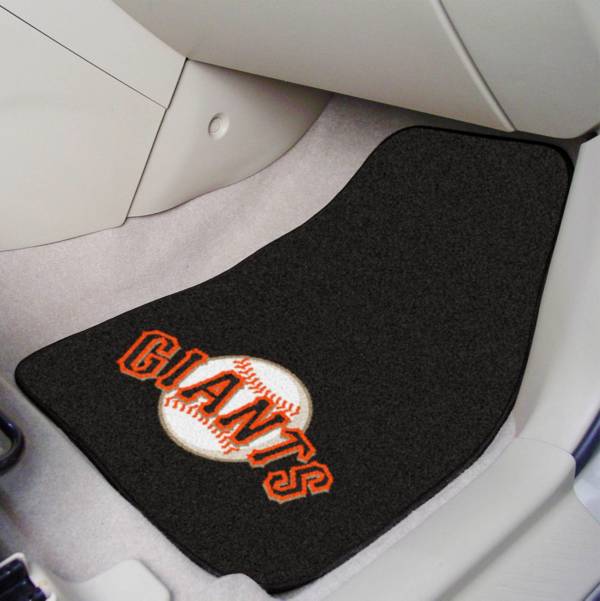 FANMATS San Francisco Giants Printed Car Mats 2-Pack