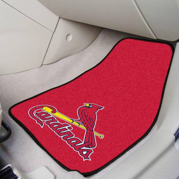 FANMATS St. Louis Cardinals Printed Car Mats 2-Pack