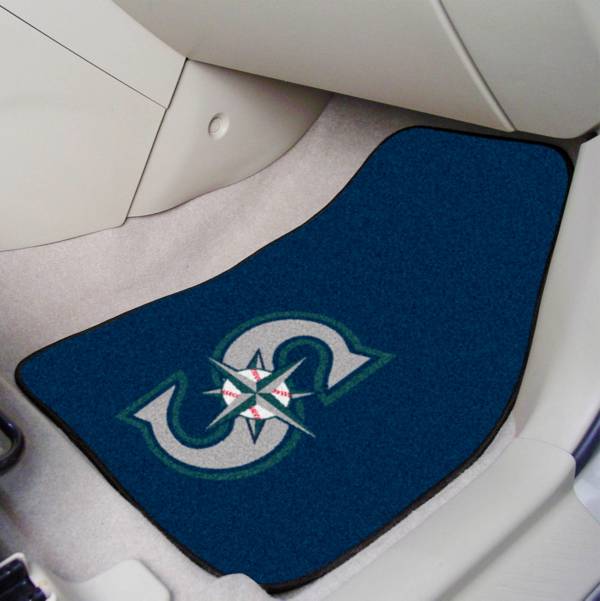 FANMATS Seattle Mariners Printed Car Mats 2-Pack