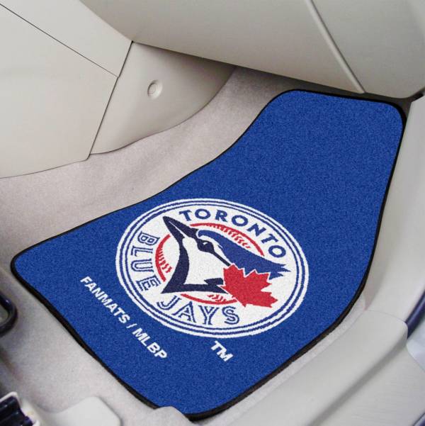 FANMATS Toronto Blue Jays Printed Car Mats 2-Pack