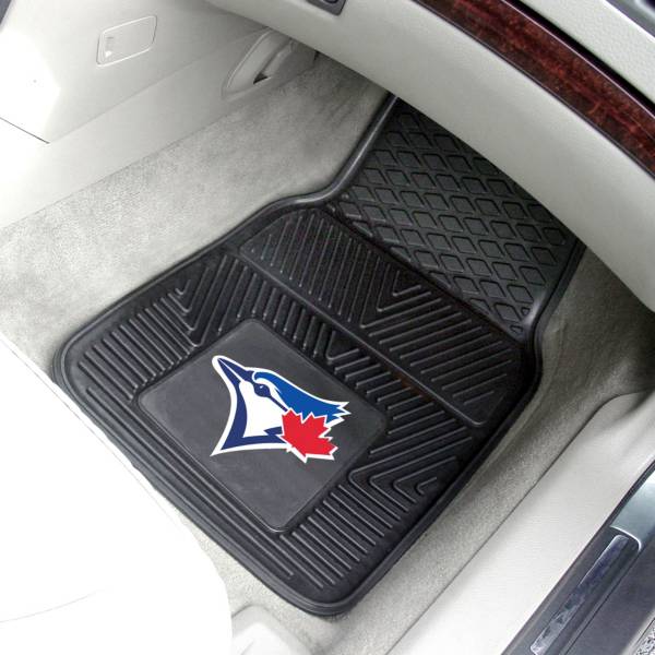 Toronto Blue Jays Heavy Duty Vinyl Car Mats 2-Pack