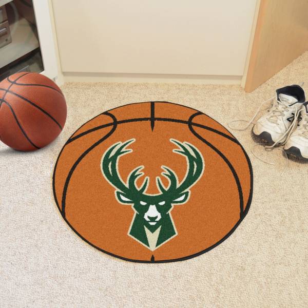 Milwaukee Bucks Basketball Mat