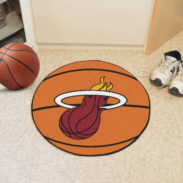 FANMATS Miami Heat Basketball Mat