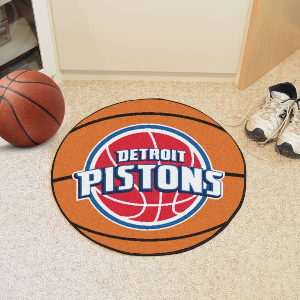 FANMATS Detroit Pistons Basketball Mat