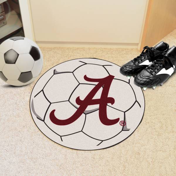 Alabama Crimson Tide Soccer Ball Mat product image