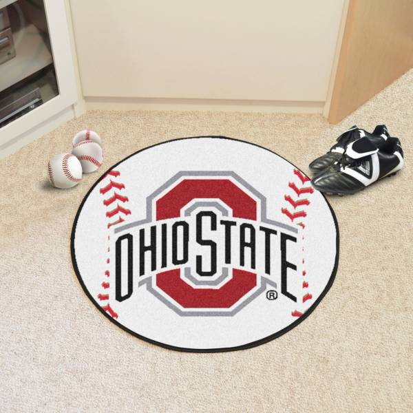 FANMATS Ohio State Buckeyes Baseball Mat